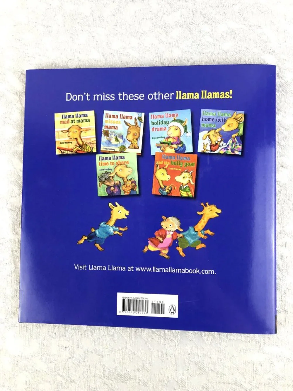Llama Llama 2-Book Set Red Pajama + Loves to Read Hardcover by Anna Dewdney NWT